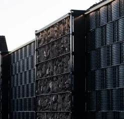 Set éclairage ext. pour clôture PVC/Aluminium - 1 Barette lumineuse 1733 m/m Argent - 1 transformateur et 1 prolongateur