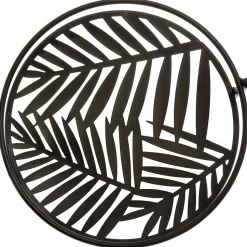 Set de 3 portes plantes - métal - noir - Atmosphera