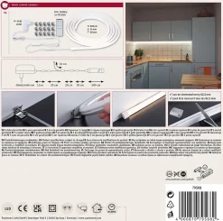 SimpLED Strip LED Delta Kit complet 5m revêtue 18W 660lm/m 3000K