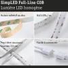 SimpLED Strip LED Full-Line COB Kit complet 5m 14,5W 140lm/m 840 LEDs/m RGB 24VA