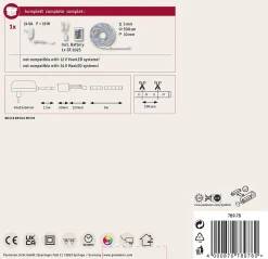 SimpLED Strip LED RGB Kit complet 5m revêtue 17W 120lm/m 30 LEDs/m RGB 24VA