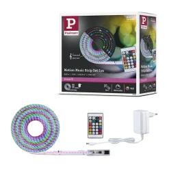 SimpLED Strip LED RGBIC Motion Music Kit complet 5m revêtue 22W 170lm/m 420 LEDs/m RGB 24VA
