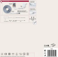 SimpLED Strip LED RGBIC Motion Music Kit complet 10m revêtue 32W 130lm/m 420 LEDs/m RGB 36VA