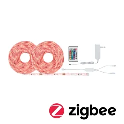 SimpLED Strip LED Smart Home Zigbee 3.0 RGB Kit complet 10m revêtue 26W 90lm/m 30 LEDs/m RGB 36VA