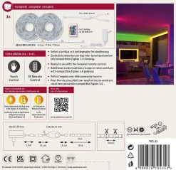 SimpLED Strip LED Smart Home Zigbee 3.0 RGB Kit complet 10m revêtue 26W 90lm/m 30 LEDs/m RGB 36VA