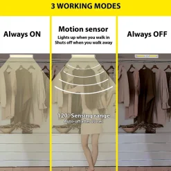 SMARTY: mini réglette LED avec détecteur de mouvements