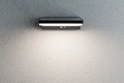 Solar Applique d'extérieur LED Ronas Détecteur de mouvement IP44 3000K 320lm Gris foncé