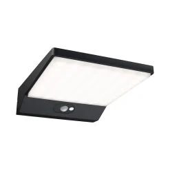 Solar Applique d'extérieur LED Ronas Détecteur de mouvement IP44 3000K 320lm Gris foncé