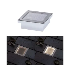 Solar Encastré de sol LED Aron Détecteur de mouvement IP67 3000K 12lm Blanc