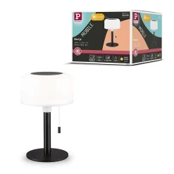 Solar Luminaire rechargeable Bartja IP44 gradable 2700K Noir