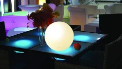 SOLAR NOVA : Sphère LED RGB à recharge solaire 25 cm