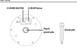 SOLAR NOVA XL: Sphère LED RGB à recharge solaire 30 cm
