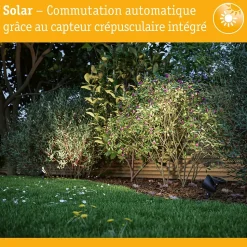 Solar Spot LED Solena IP44 3000K 2lm Noir