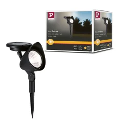 Solar Spot LED Solena IP44 3000K 2lm Noir