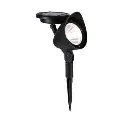 Solar Spot LED Solena IP44 3000K 2lm Noir