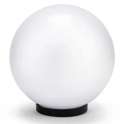 Sphère d'extérieur en PMMA, 400mm, E27, blanche