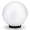 Sphère d'extérieur en PMMA, 300mm, E27, blanche