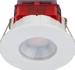 Spot à Led encastrable dimmable 550 lm Ø.9 cm Luceco vendu par 5 pièces