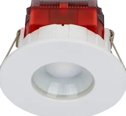 Spot à Led encastrable dimmable 515 lm Ø.9 cm Luceco vendu par 5 pièces