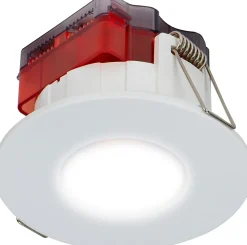 Spot à Led encastrable dimmable 515 lm Ø.9 cm Luceco vendu par 5 pièces