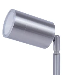 Spot à piquer Candiac LED intégrée 380lm IP44 GoodHome chrome