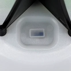 Spot à piquer solaire LED extérieur rond blanc 0,07 W 6 lm rechargeable IP44