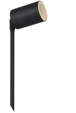 Spot de jardin ARNE-LED en acier avec 1xGU10 - Noir - Lucide