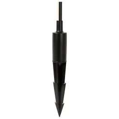 Spot de jardin LORNEX en aluminium avec LED intégré - Noir - Lucide