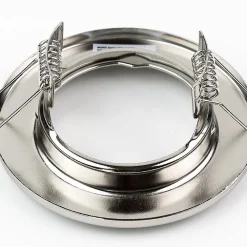 Spot de plafond encastrable Murid Nickel IP20, rond, nickel, EDO777294 EDO