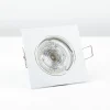 Spot de plafond encastrable orientable Paril White IP20, carré, blanc, EDO777319 EDO