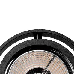 Spot de plafond master - 1 lumière - L 110 mm - Noir - Moderne - Éclairage intérieur - Salon I Chambre I Cuisine I Salle à manger