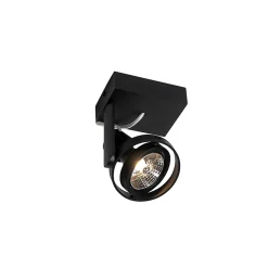 Spot de plafond master - 1 lumière - L 110 mm - Noir - Moderne - Éclairage intérieur - Salon I Chambre I Cuisine I Salle à manger