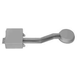 Spot de salle de bain Emera LED intégrée 480lm 7W IP44 variable GoodHome argent