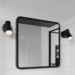 Spot de salle de bain Rathong G10 5W IP44 GoodHome noir