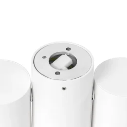 Spot design blanc 2 lumières orientables - Michael