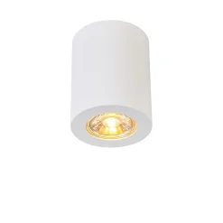 Spot design moderne blanc 7,5 cm - Tuba