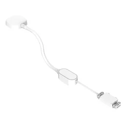 Spot dessus de meuble blanc IP44 3W GoodHome Hornbill