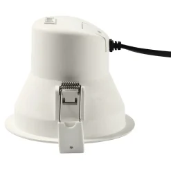 Spot downlight led encastrable 8W rond 90mm Blanc, Anti-éblouissant CCT4 étanche IP44