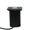 Spot encastré au sol en acier 10,5 cm IP65 - Basic Square