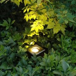 Spot encastré au sol en acier 10,5 cm IP65 - Basic Square