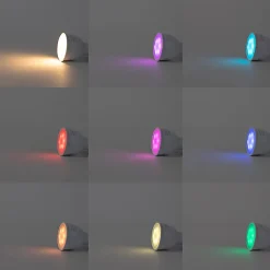 Spot encastré au sol intelligent en acier inoxydable avec WiFi GU10 IP65 - Basic Round