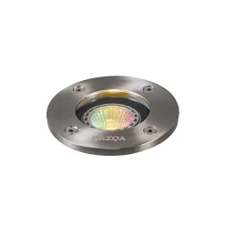 Spot encastré au sol intelligent en acier inoxydable avec WiFi GU10 IP65 - Basic Round