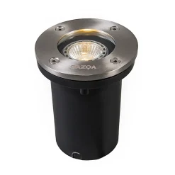 Spot encastré au sol intelligent en acier inoxydable avec WiFi GU10 IP65 - Basic Round