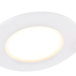 Spot encastré blanc avec LED dimmable 7W IP65 - Blanca