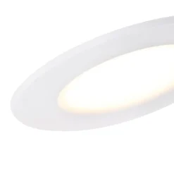 Spot encastré blanc avec LED intégrée et variateur 3 niveaux IP65 - Blanca