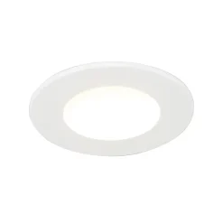Spot encastré blanc avec LED intégrée 350 lumens 3000K 5W IP65 - Blanca