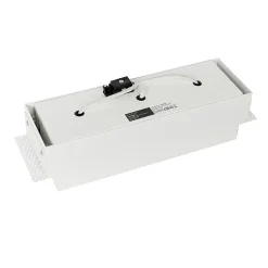 Spot encastré blanc GU10 AR70 sans bordure 3 lumières - Oneon