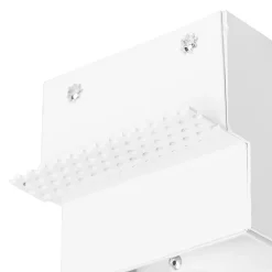 Spot encastré blanc GU10 orientable et inclinable sans bordure 2 lumières - Oneon