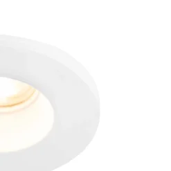 Spot encastré blanc rond 13 cm - Gypsy Stucco