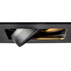 Spot encastré carré noir inclinable et orientable - Artemis